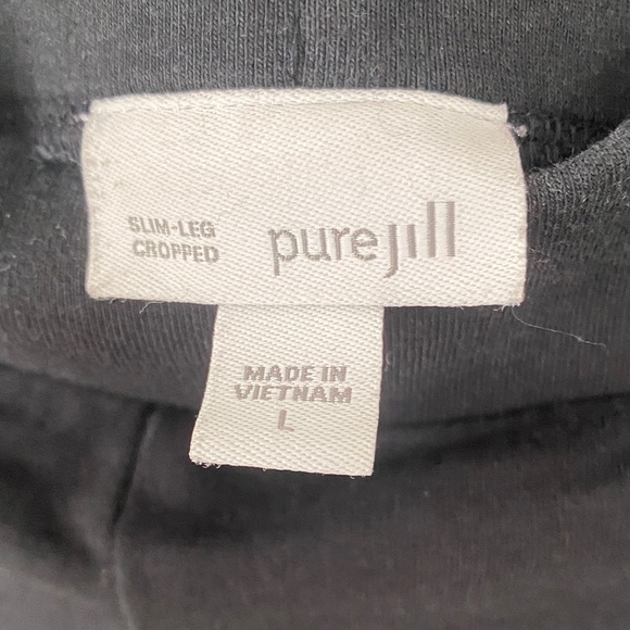 Pure Jill Slim-Leg Cropped Pants - Picture 2 of 3